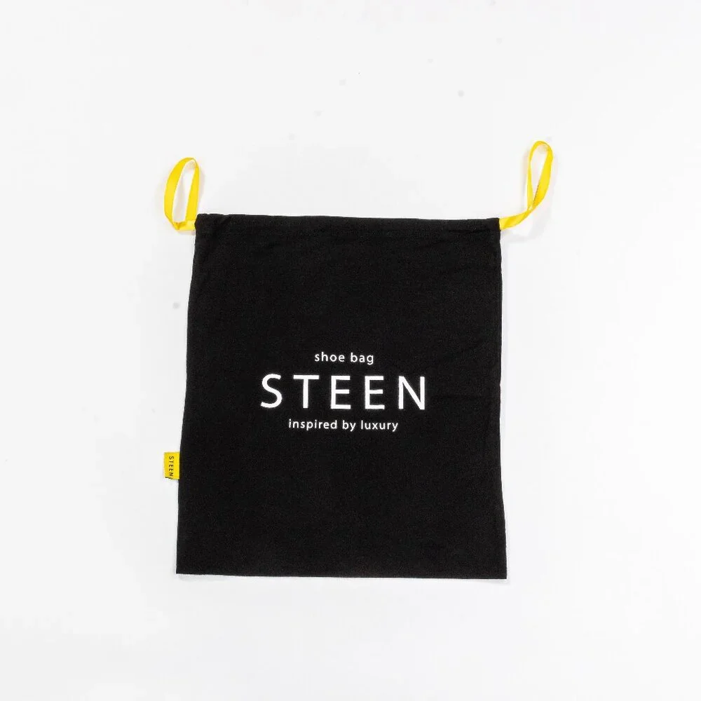 Luxury Bamboo Shoe Bag - Black